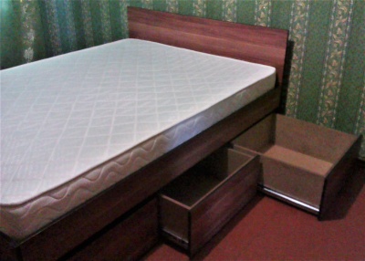 Кровать с местом для хранения 02