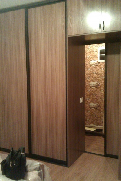 Стенка со шкафом и дверью